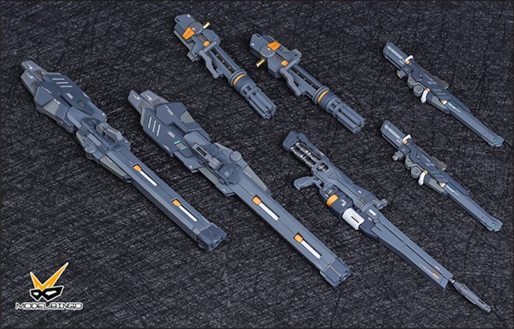 Model Bingo 1:100 Blue Duel Gundam ver.HWS Conversion Kit