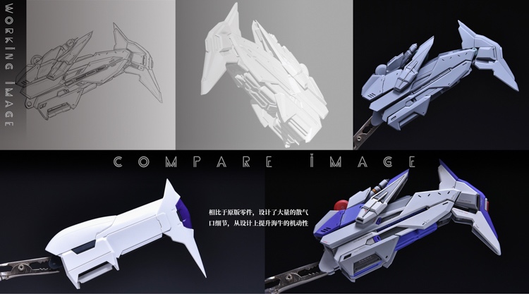 YJL 1:100 RX-93-v2 Hi-v Gundam Conversion Kit