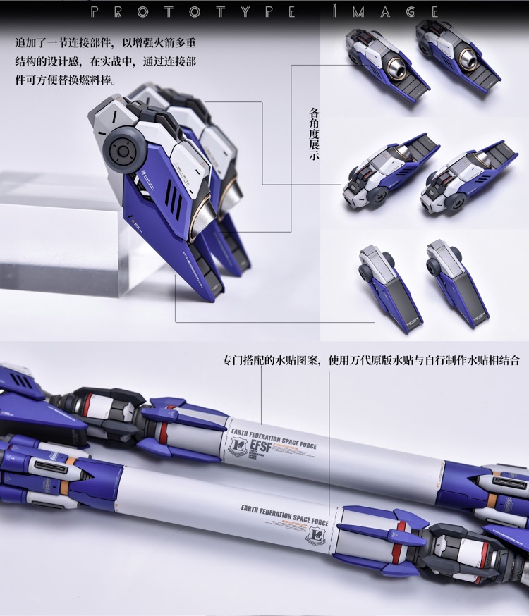 YJL 1:100 RX-93-v2 Hi-v Gundam Conversion Kit
