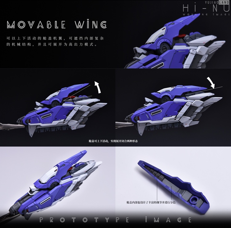 YJL 1:100 RX-93-v2 Hi-v Gundam Conversion Kit