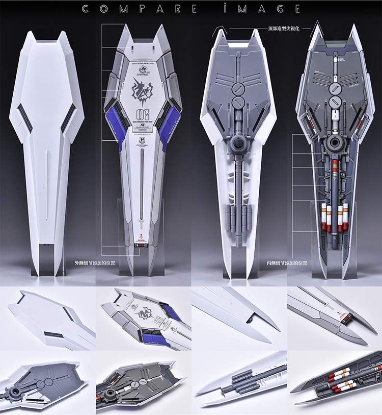 YJL 1:100 RX-93-v2 Hi-v Gundam Conversion Kit