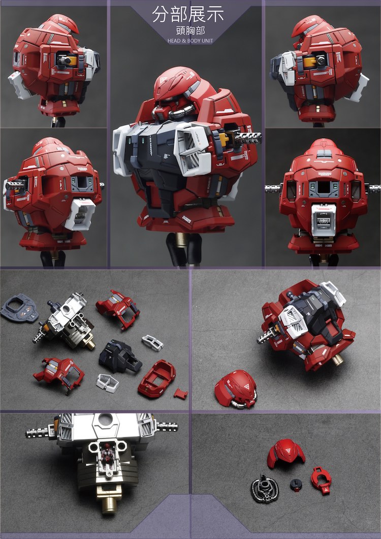 AEther 1:100 Gunner Zaku Warrior Lunamaria Conversion Kit
