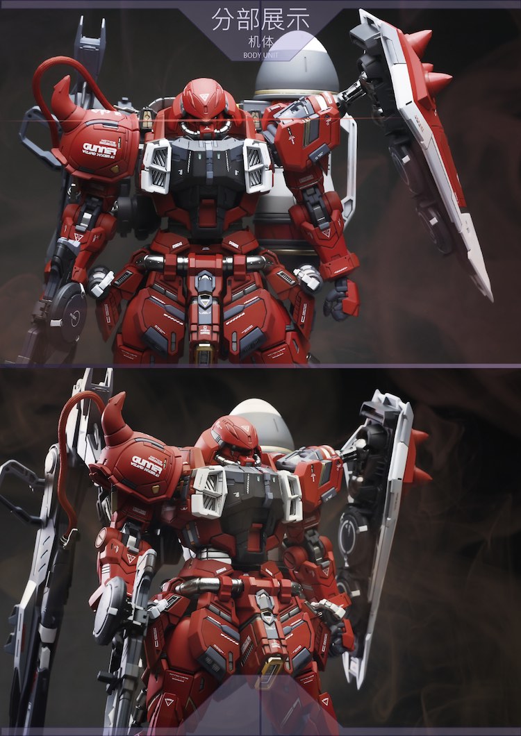 AEther 1:100 Gunner Zaku Warrior Lunamaria Conversion Kit