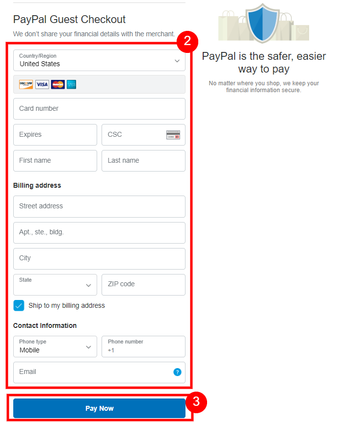 Make A Payment With PayPal Payment Gateway 2