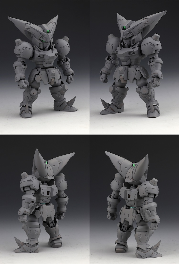 Extreme Squad SD Master Gundam Full Resin Kit