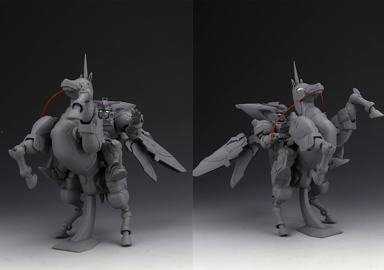 Extreme Squad SD Master Gundam Full Resin Kit