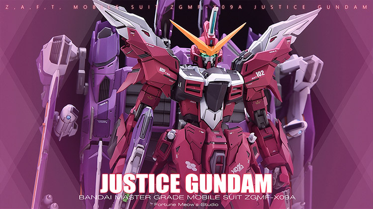 Fortune Meow's Justice Gundam Conversion Kit