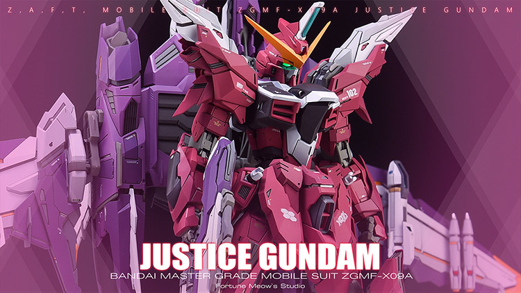 Fortune Meow's Justice Gundam Conversion Kit