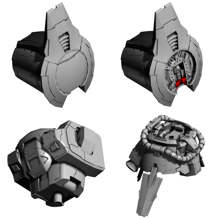 SH Studio 1/60 PG Gouf Flight Type Conversion Kit