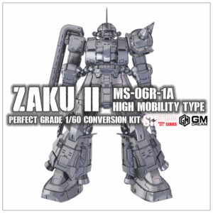 SH Studio PG High Mobility Type Zaku II (Black Tri-Stars) Conversion Kit