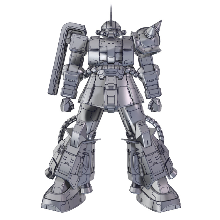 SH Studio PG High Mobility Type Zaku II (Black Tri-Stars) Conversion Kit