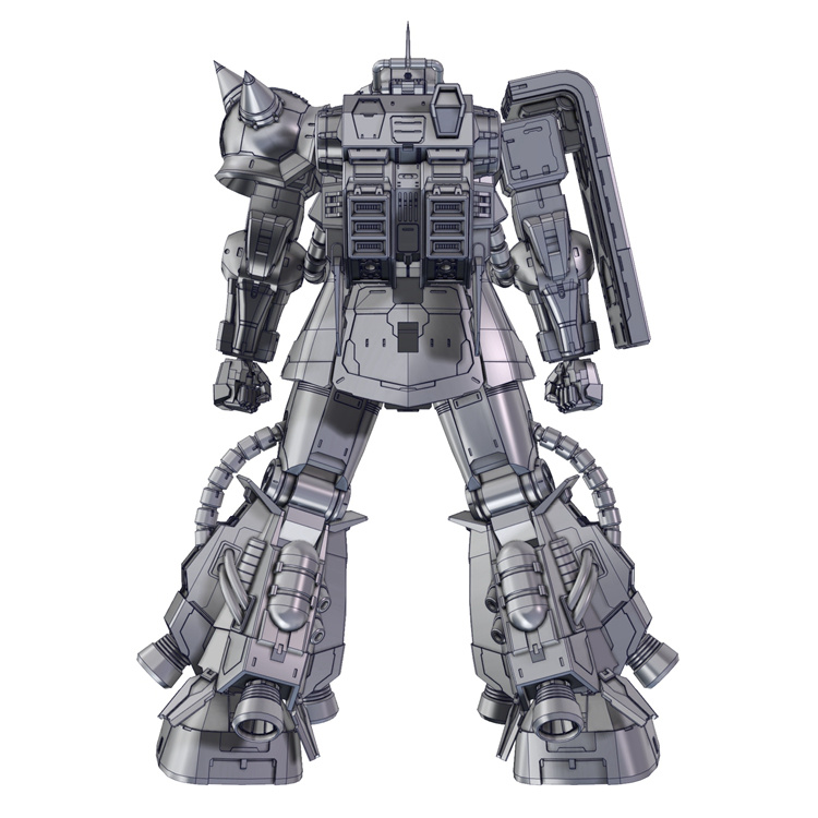 SH Studio PG High Mobility Type Zaku II (Black Tri-Stars) Conversion Kit