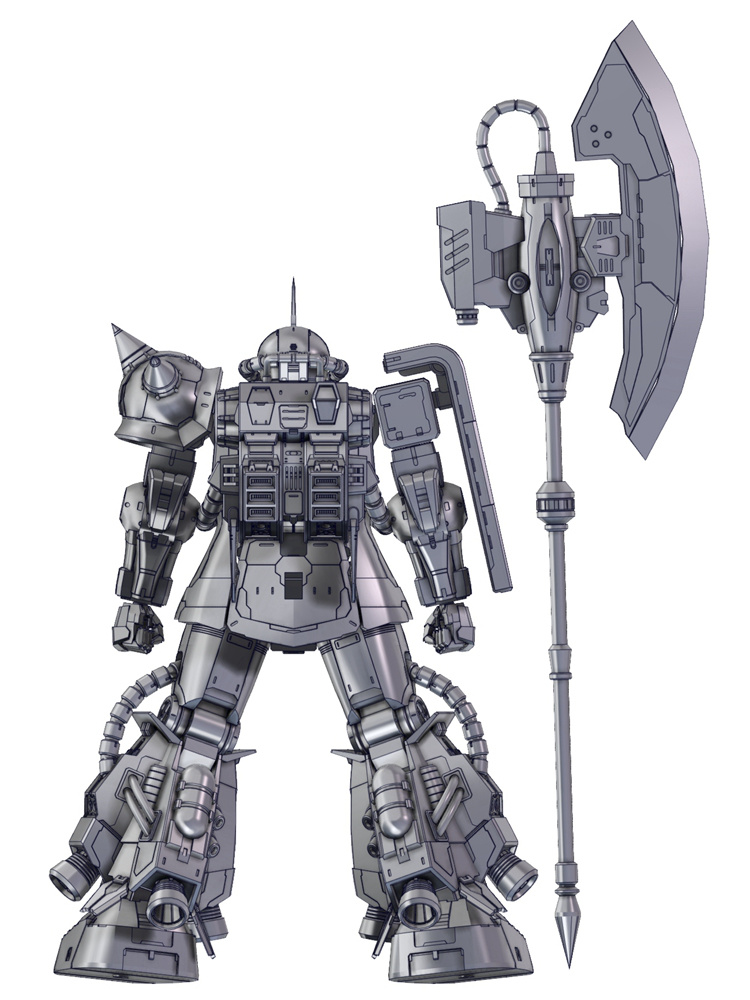 SH Studio PG High Mobility Type Zaku II (Black Tri-Stars) Conversion Kit