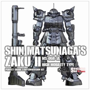 SH Studio PG High Mobility Type Zaku II Shin Matsunaga Conversion Kit