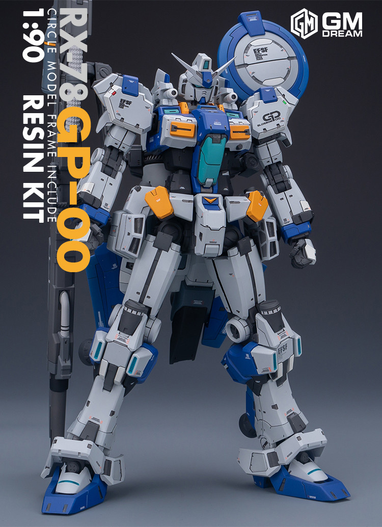 1:144 RX-78GP00 Gundam Blossom recast Full Kit Fixed Post Details about   271 MS Build