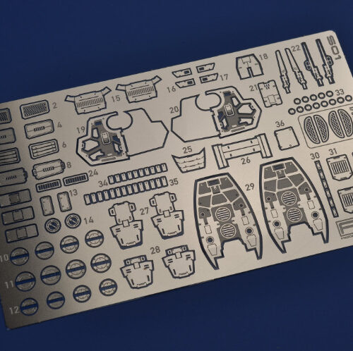 AW9 S-01 HG GM GM Detail Upgrade Photo-Etch Set