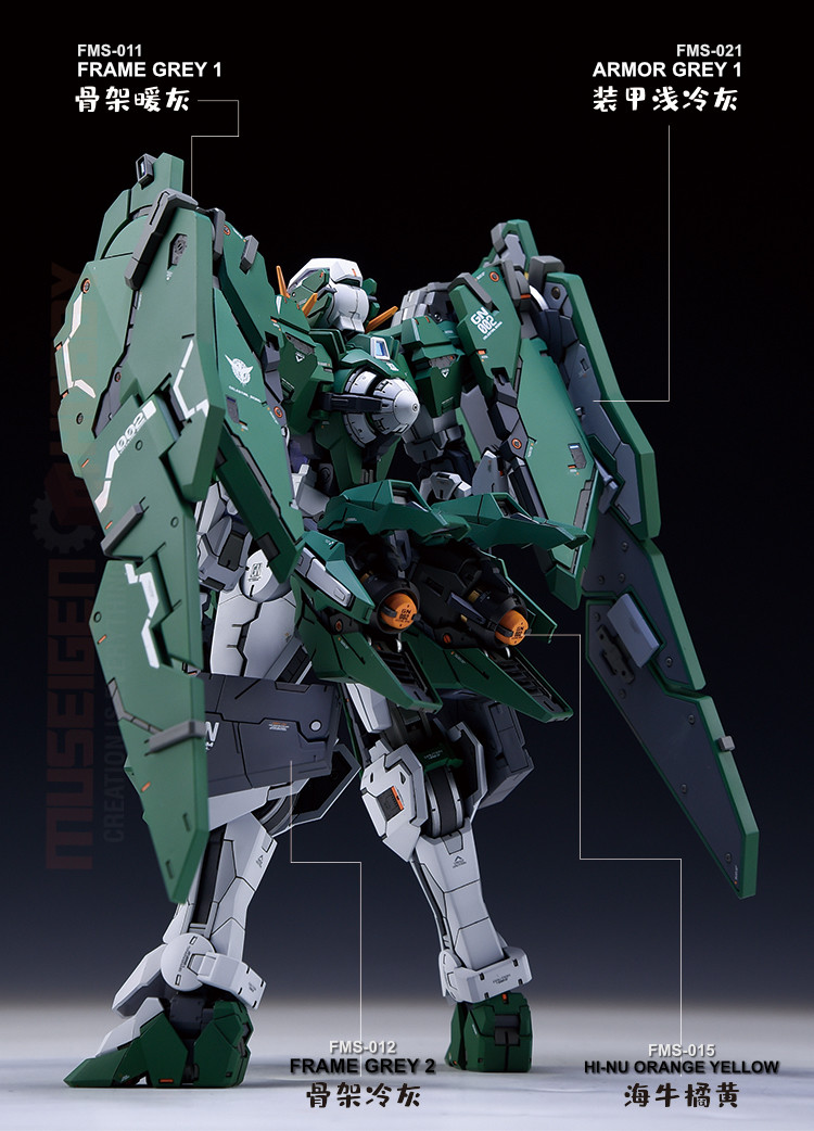 Fortune Meows Lacquer Paint for Gundam Dynames 02