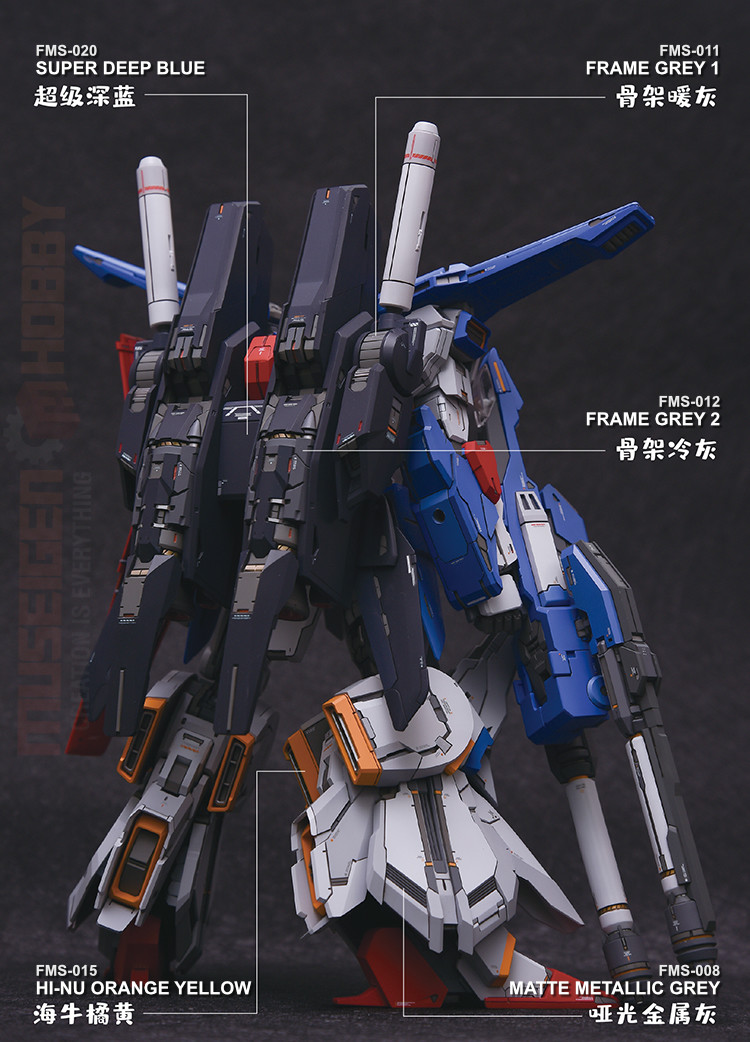 Fortune Meow's Lacquer Paint for ZZ Gundam