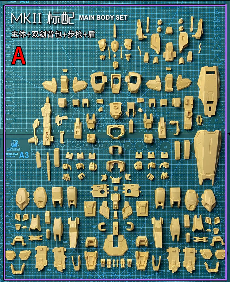 Model Bingo MG Gundam MK II Full Conversion Kit 03