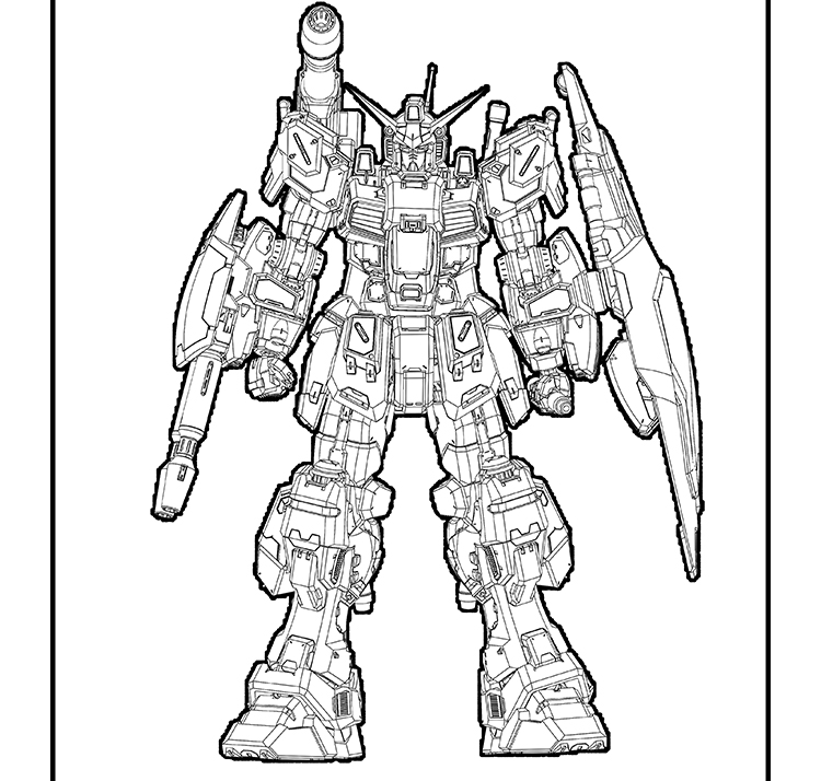 AC Studio 1-90 RX-78GP01FA Gundam Zephyranthes Full Armor Conversion Kit