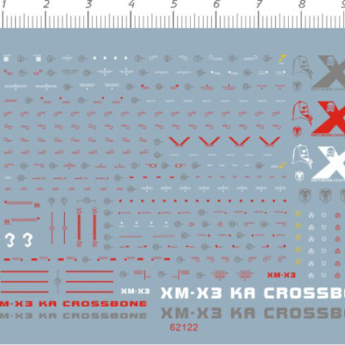 Easy Decals HG Crossbone Gundam X3 Water-Sliced Decals