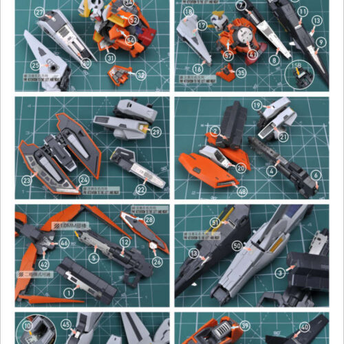 AW9 S-18 MG Gundam Kyrios Details Upgrade Photo Etch Set