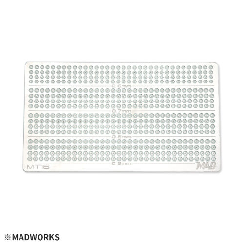Madworks MT16 Hex Head Cap Screw Photo-Etch Part Type-A