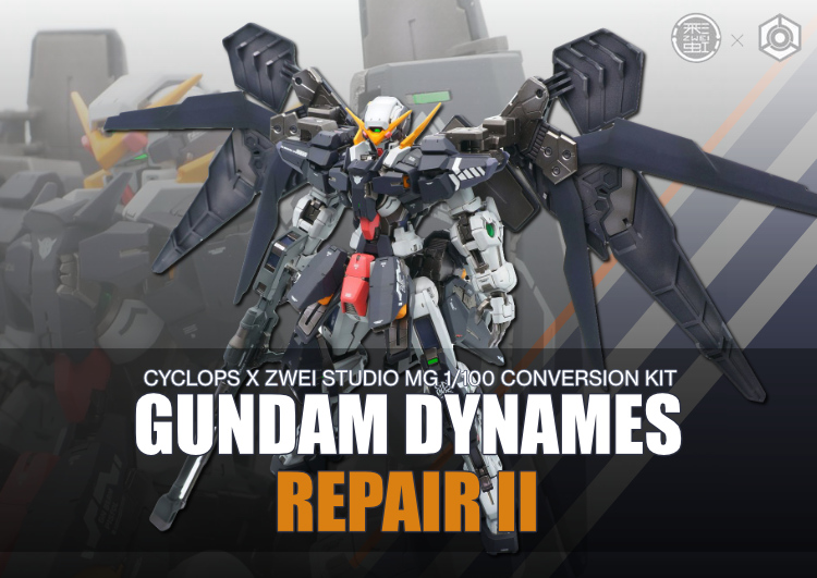 Cyclops 1/100 Gundam Dynames Repair II Conversion Kit