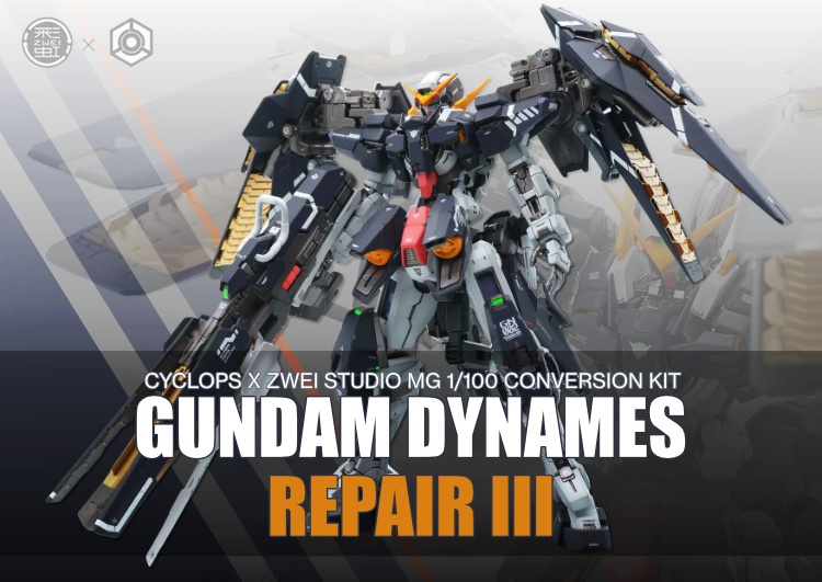 Cyclops 1/100 Gundam Dynames Repair III Conversion Kit