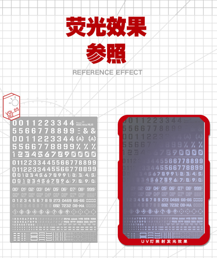 HobbyMio High Quality Model Water-Sliced Decal VOL 5