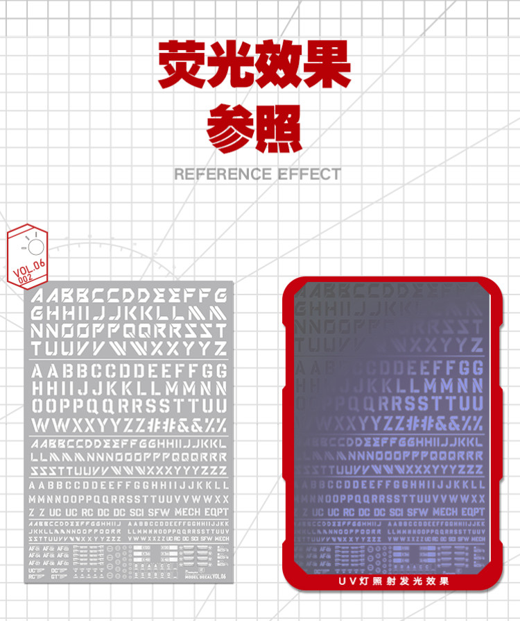 HobbyMio High Quality Model Water-Sliced Decal VOL 6
