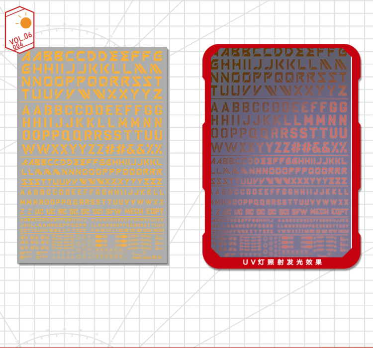HobbyMio High Quality Model Water-Sliced Decal VOL 6