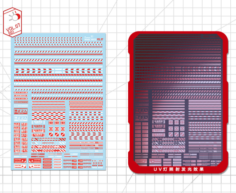 HobbyMio High Quality Model Water-Sliced Decal VOL 7