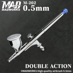 Madworks M-202 High Quality Double Action Airbrush 0.5mm
