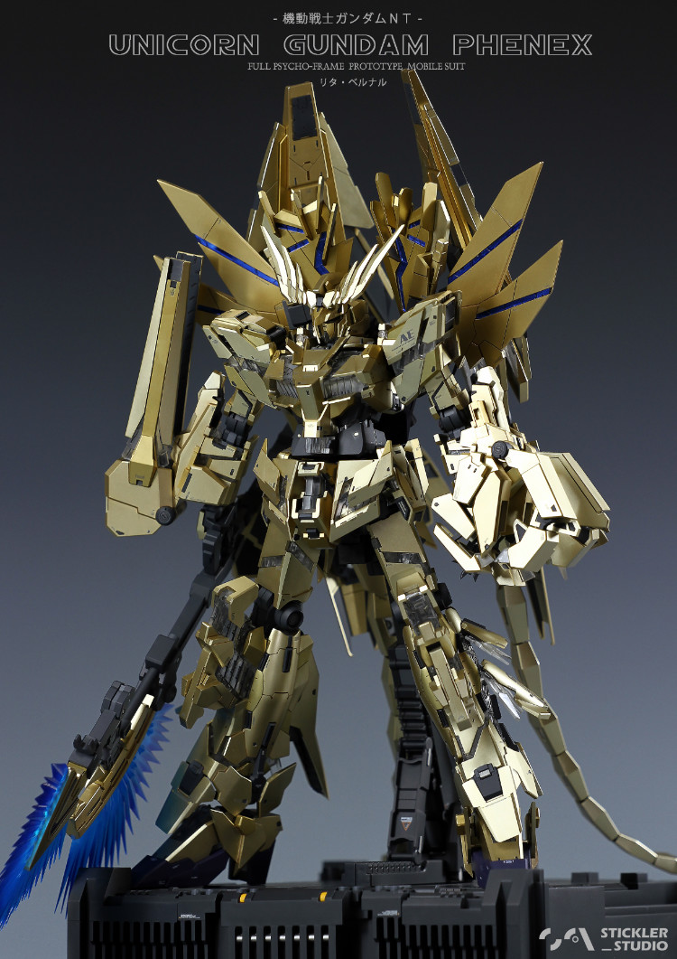 Stickler Studio MGEX Unicorn Gundam Conversion Kit 15