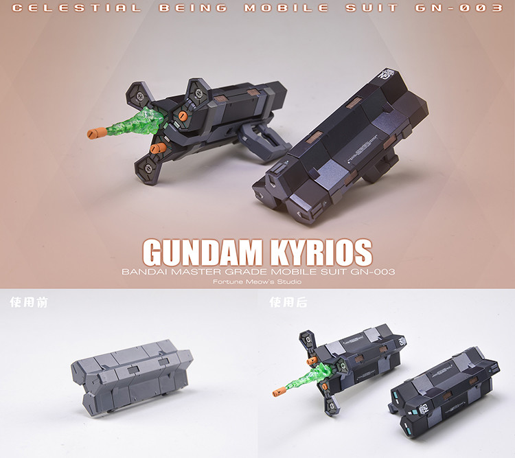 Fortune Meow's MG Gundam Kyrios Conversion Kit