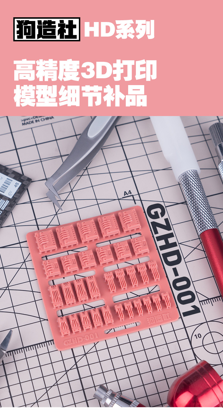 GZ Studio Resin Add-On Detail Part HD Series