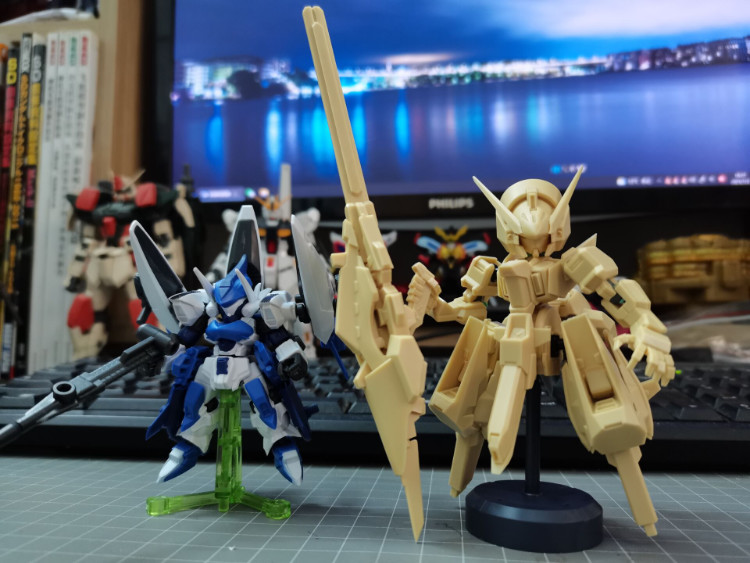 Model Bingo SD RX-124 Gundam TR-6 Woundwort Full Resin Kit