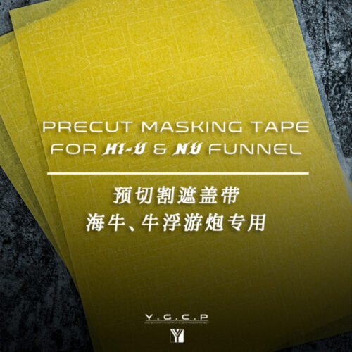 Y.G.C.P Precut Masking Tape For YJL Hi-Nu & Nu Gundam Fin-Funnel Set