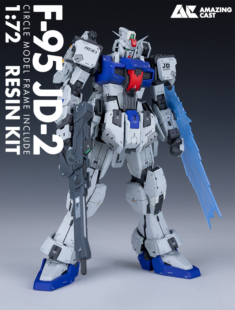 AC Studio 1/72 F95 JD-2 Gundam Conversion Kit