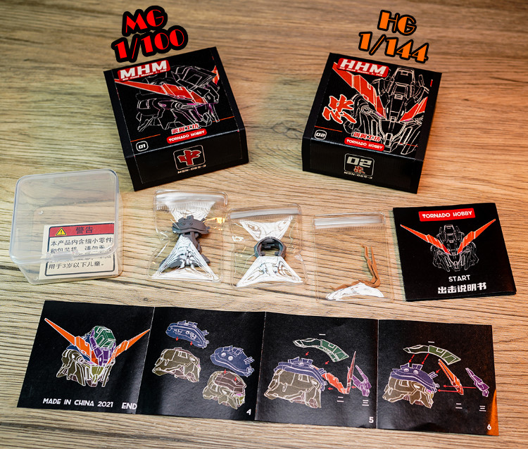 Tornado Hobby HG Sinanju Stein Head 3D Printing Kit