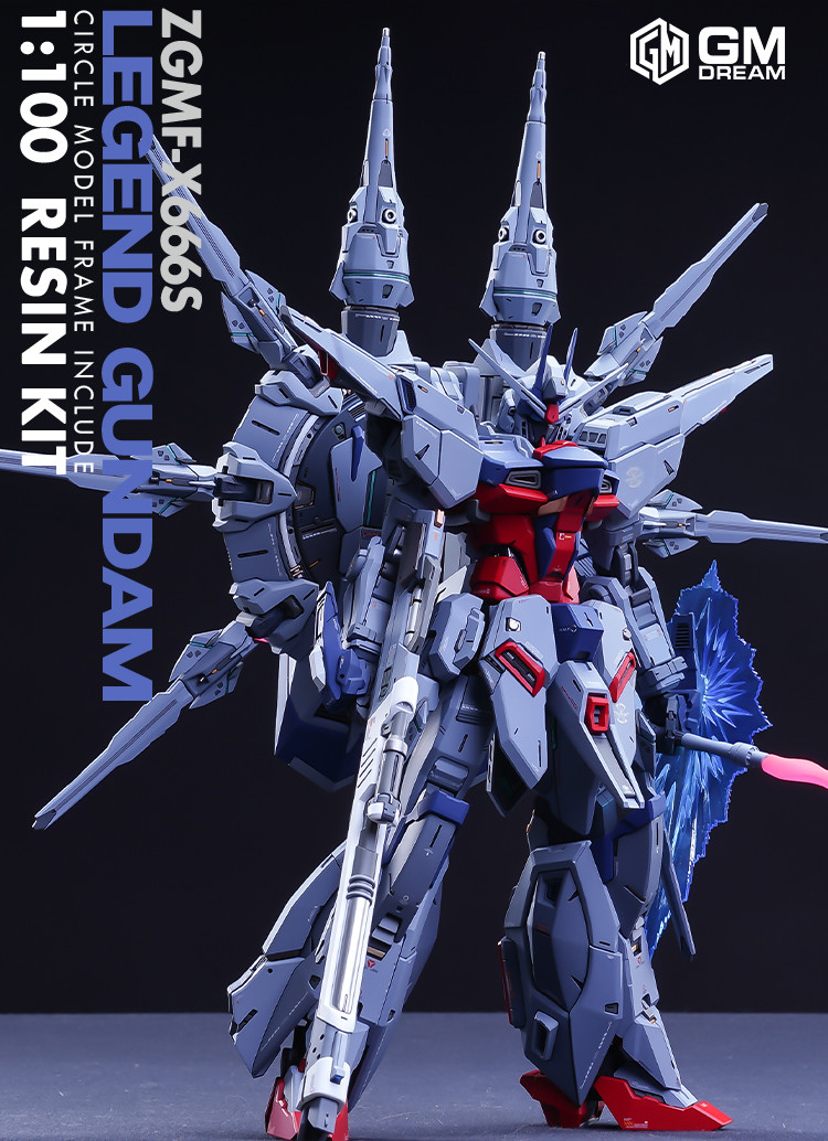 AC Studio 1/100 ZGMF-X666S Legend Gundam Full Conversion Kit