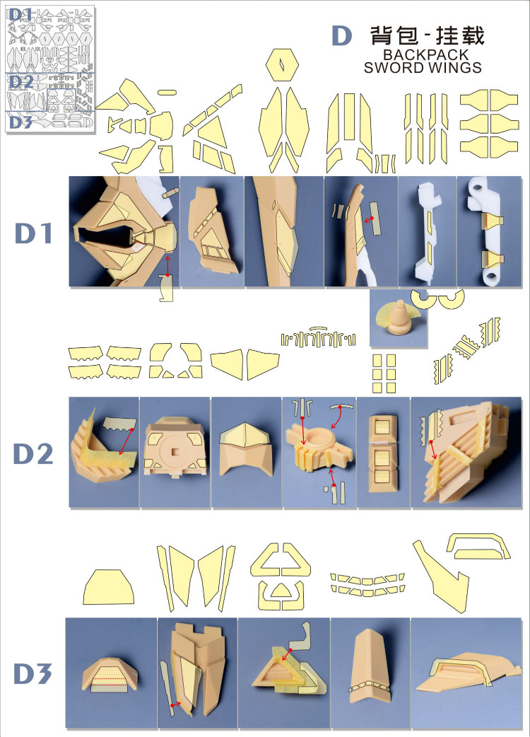 Cantonese.C Studio Precut Masking Tape For YJL Striker GNX & Trident Weapon Set