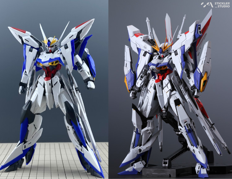 Stickler Studio 1 100 Eclipse Gundam Conversion Kit 06