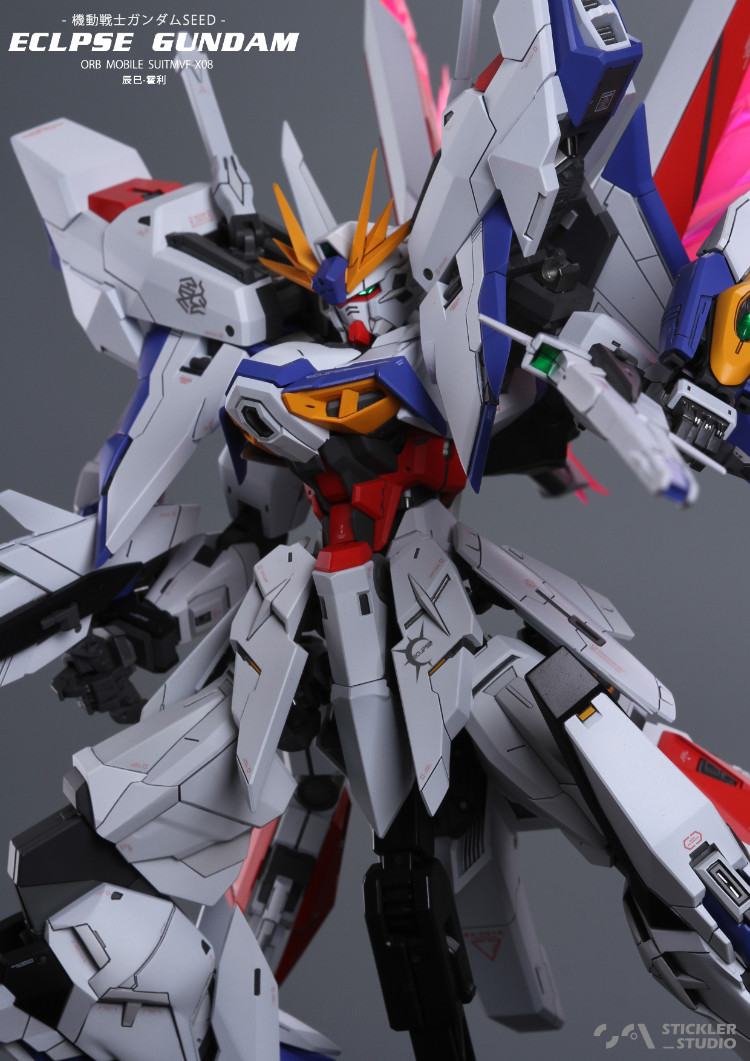 Stickler Studio 1-100 Eclipse Gundam Conversion Kit
