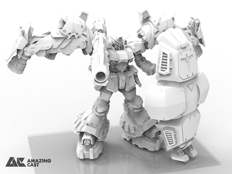 AC Studio 1-90 RX-78 GP02A Gundam Full Conversion Kit