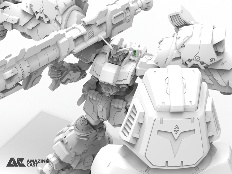 AC Studio 1-90 RX-78 GP02A Gundam Full Conversion Kit