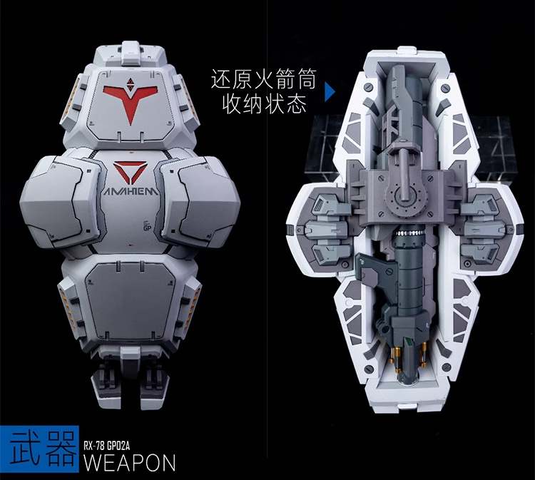 AC Studio 1-90 RX-78 GP02A Gundam Full Conversion Kit