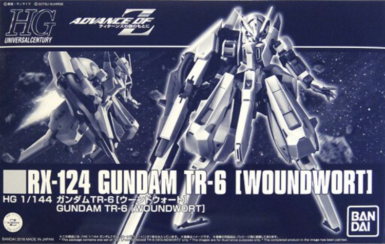 Bandai HG Gundam TR6 Woundwort Plastic Kit