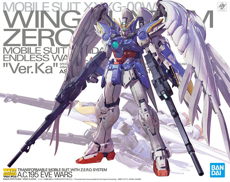 Bandai MG Wing Gundam Zero EW ver.KA Plastic Kit